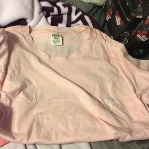 PINK Pocket crop top